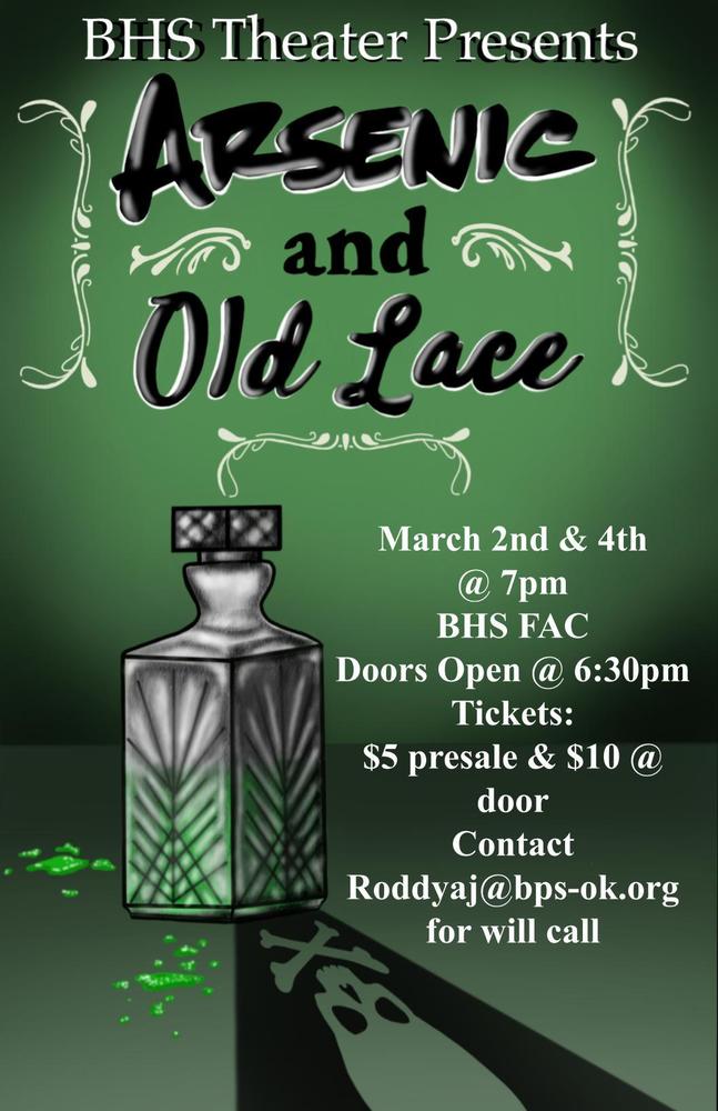 BHS Theatre presents Arsenic and Old Lace by Joseph Kesselring