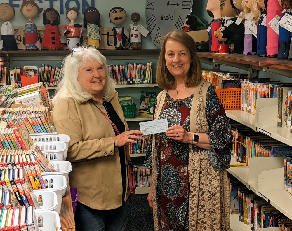 Library donation