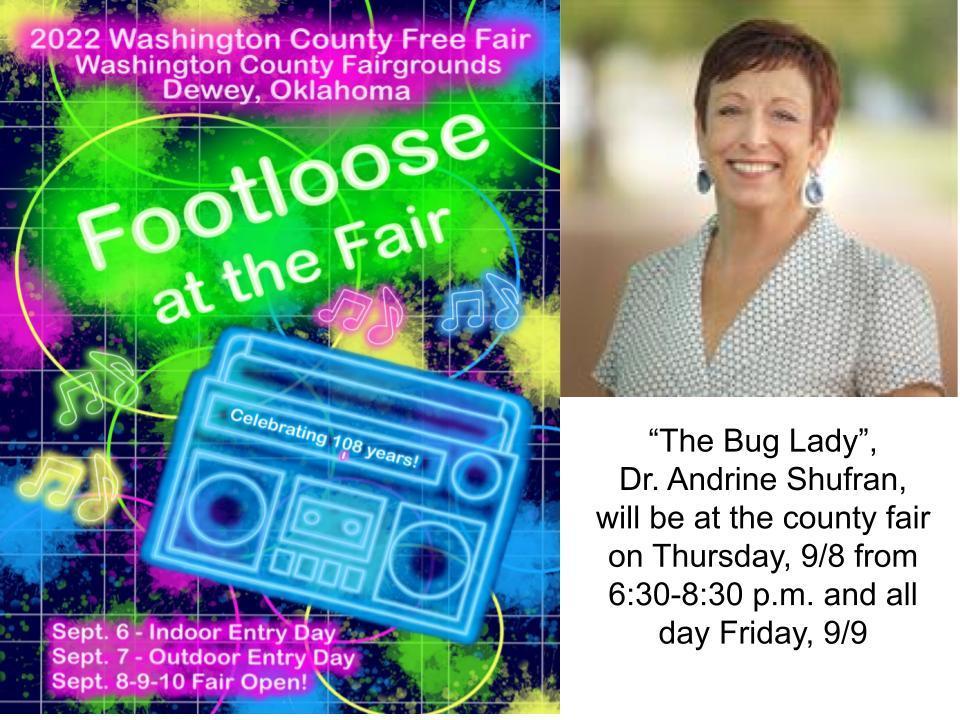 Bug Lady at County Fair