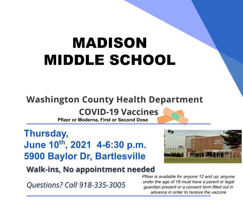 Vaccinations at Madison