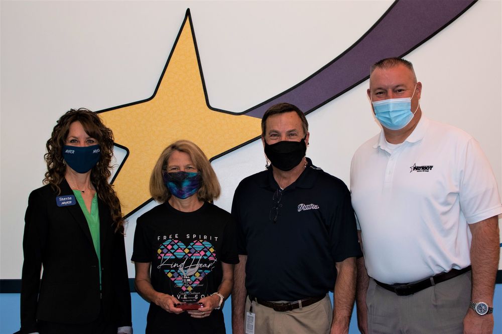 Arvest Patriot Teacher of the Month