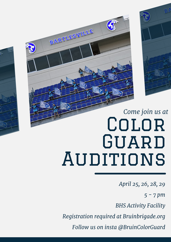BHS Color Guard Auditions