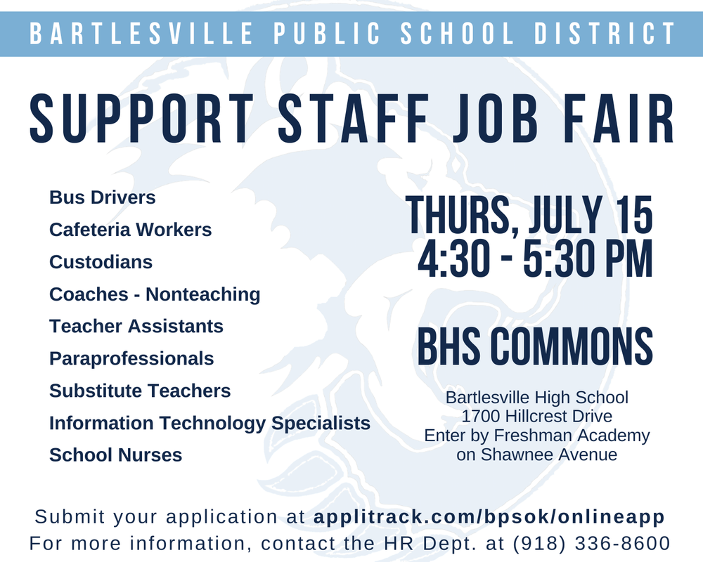 Support Staff Job Fair