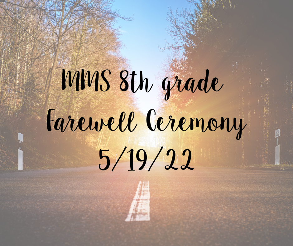 8th grade farewell