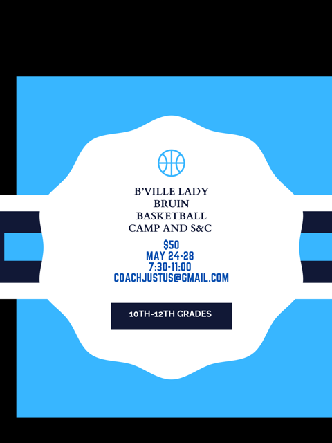 10-12 Lady Bruin Basketball Camp