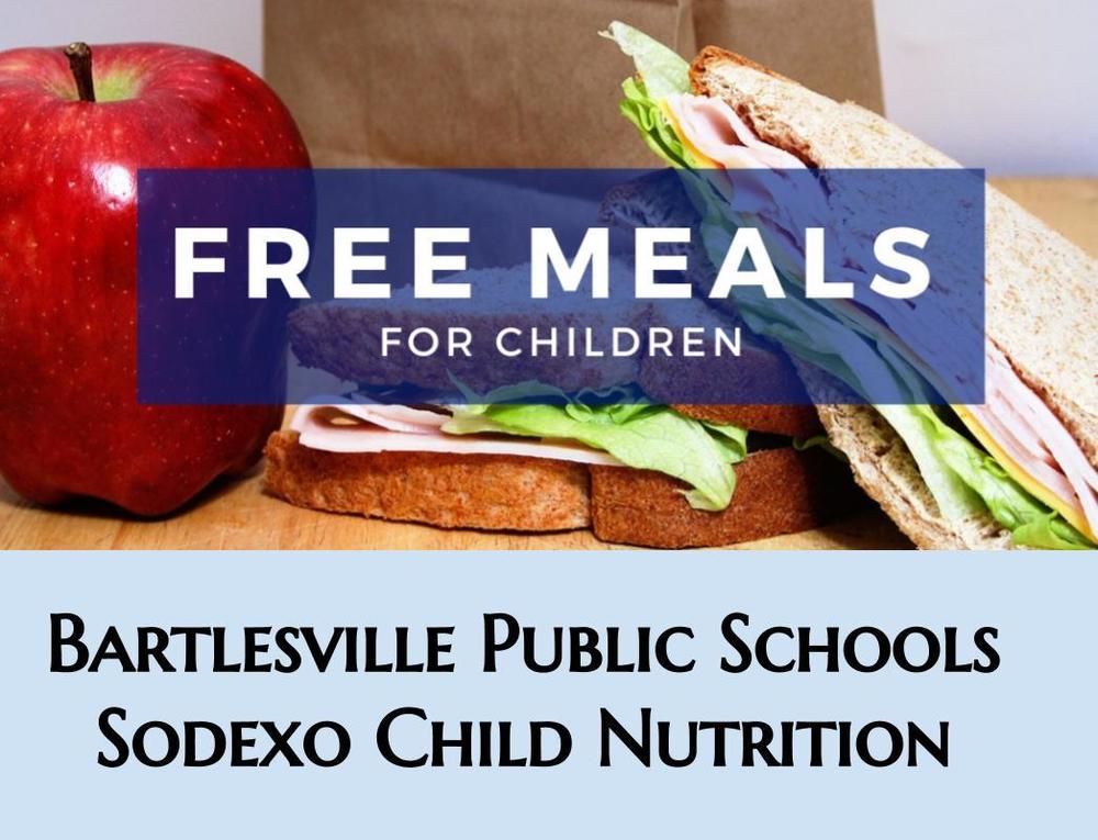 Free meals banner