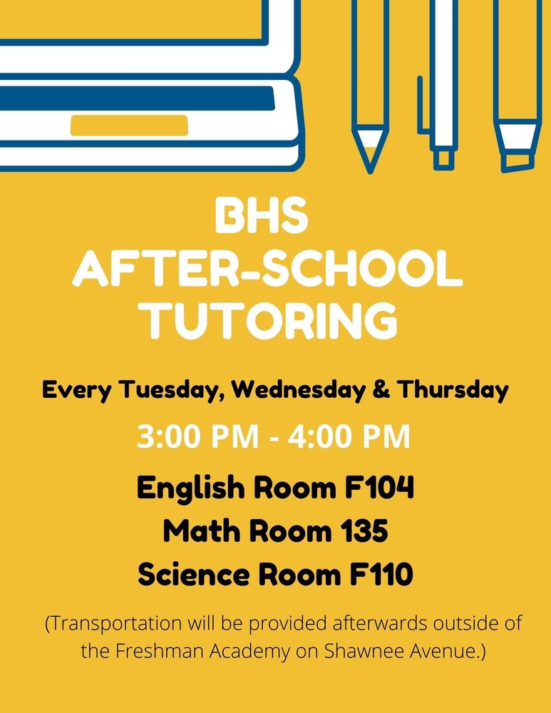BHS After-School Tutoring