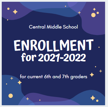 Enrollment for 2021-2022 school year