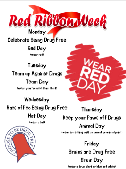 Red Ribbon Week Oct 25-29