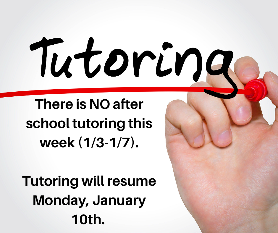 No tutoring 1/3