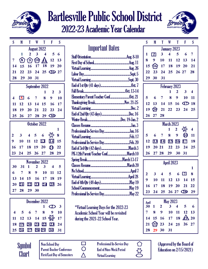 Bcps Calendar 2022 23