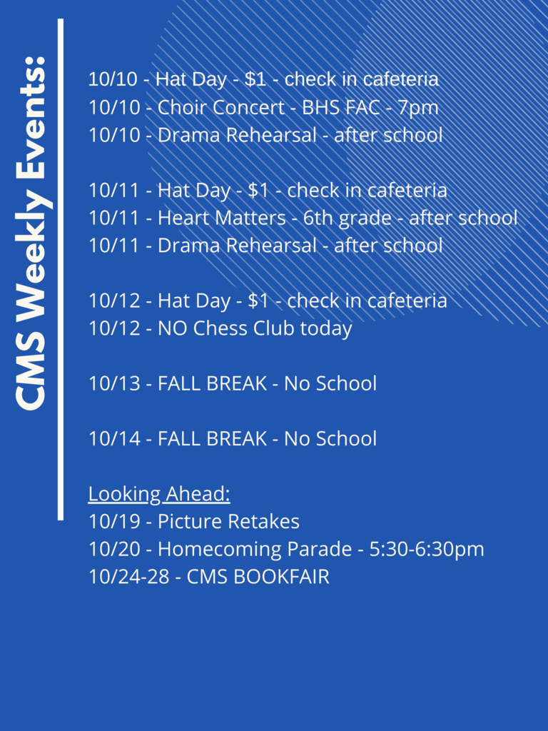 CMS Events 10/10