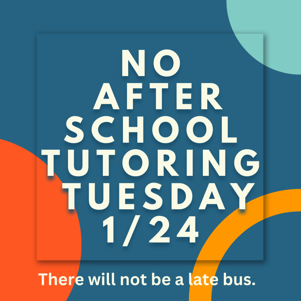 No tutoring 1/24