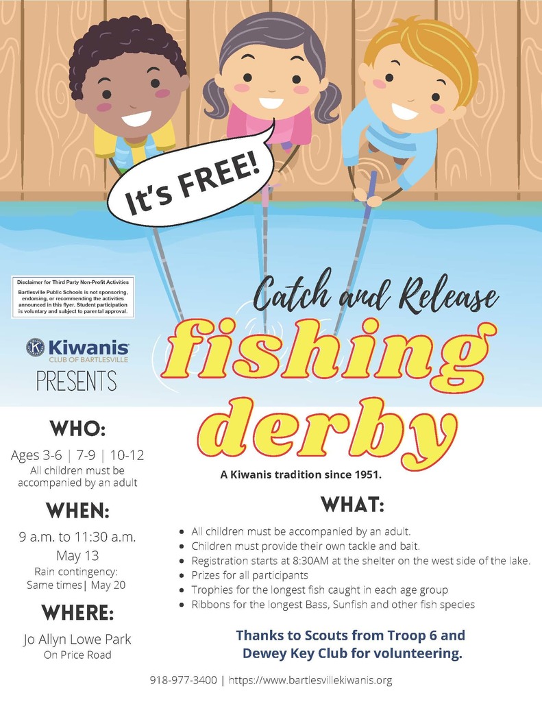 Fishing Derby on May 13