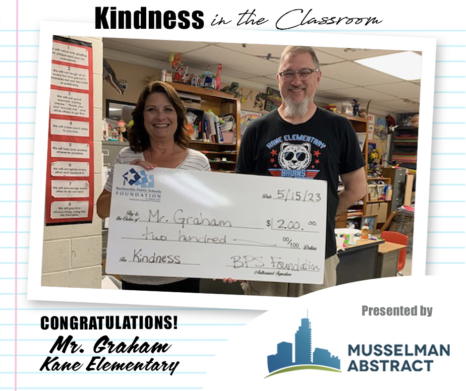 Kindness in the Classroom Award