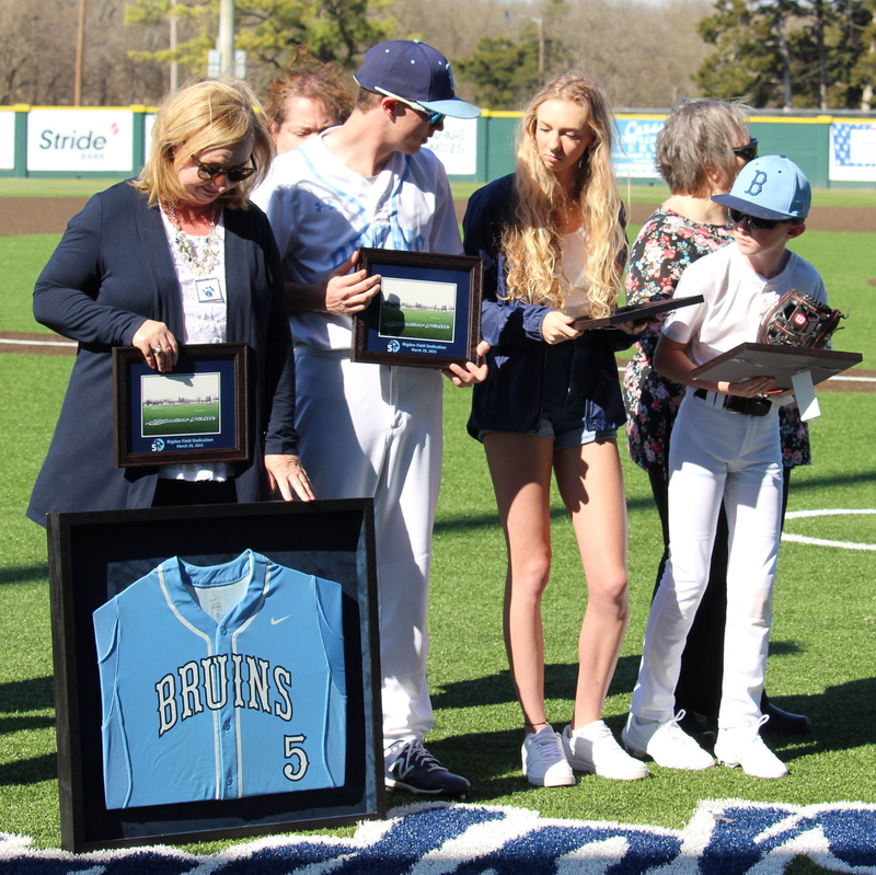 Rigdon family at the dedication